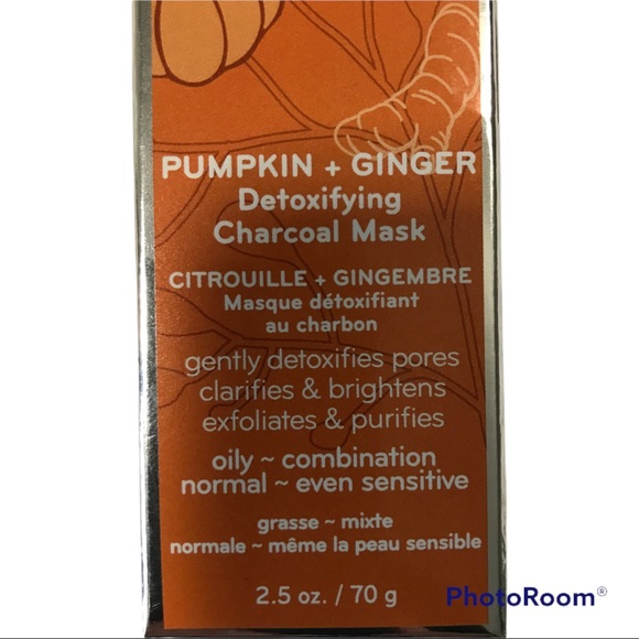 Purlisse Pumpkin & Ginger Detoxifying Charcoal Mask - Picture 4 of 8